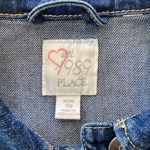 Jean jacket kid size 7/8 or medium - Picture 4 of 7